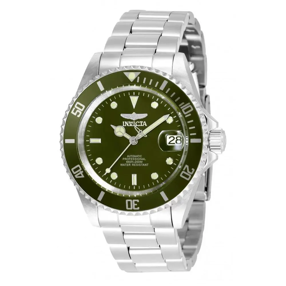 NWT Invicta 35690 Pro Diver | 3-Hand | Green | Men's Watch